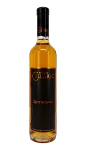2021 Poderi Cellario, Quattronomi, Vino Bianco da Uve Stramature 0,5 l, Piemonte, Italië